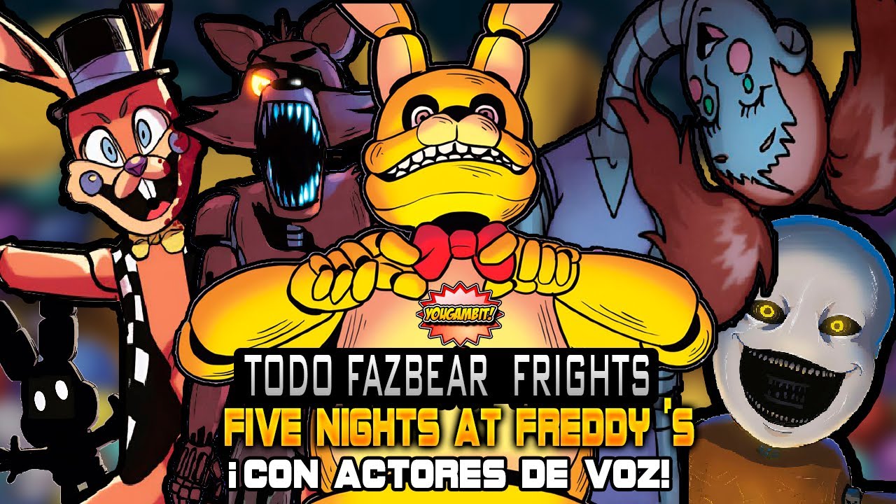Videocomic: Las historias más terroríficas de FAZBEAR FRIGHTS FIVE NIGHTS AT FREDDY'S 🐻 YouGambit