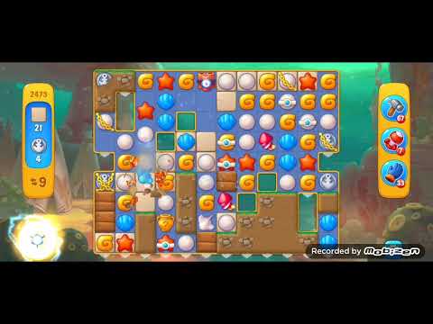 Fishdom Hard level 2473. NOboosters