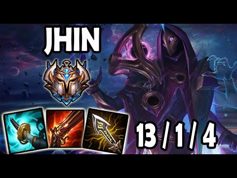 Jhin vs Miss Fortune ADC Rank #11 Challenger NA