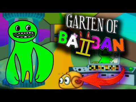 Garten of BanBan 2 - Slow Seline All Voice Lines & Secret Hidden Dialogues.