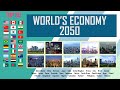 The Future Of Global Power Top 30 Biggest Economies In 2050 2050 Projected GDP