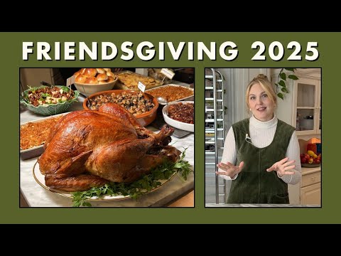 Hosting Friendsgiving for 20 People | Party Prep Vlog | November 15, 2025