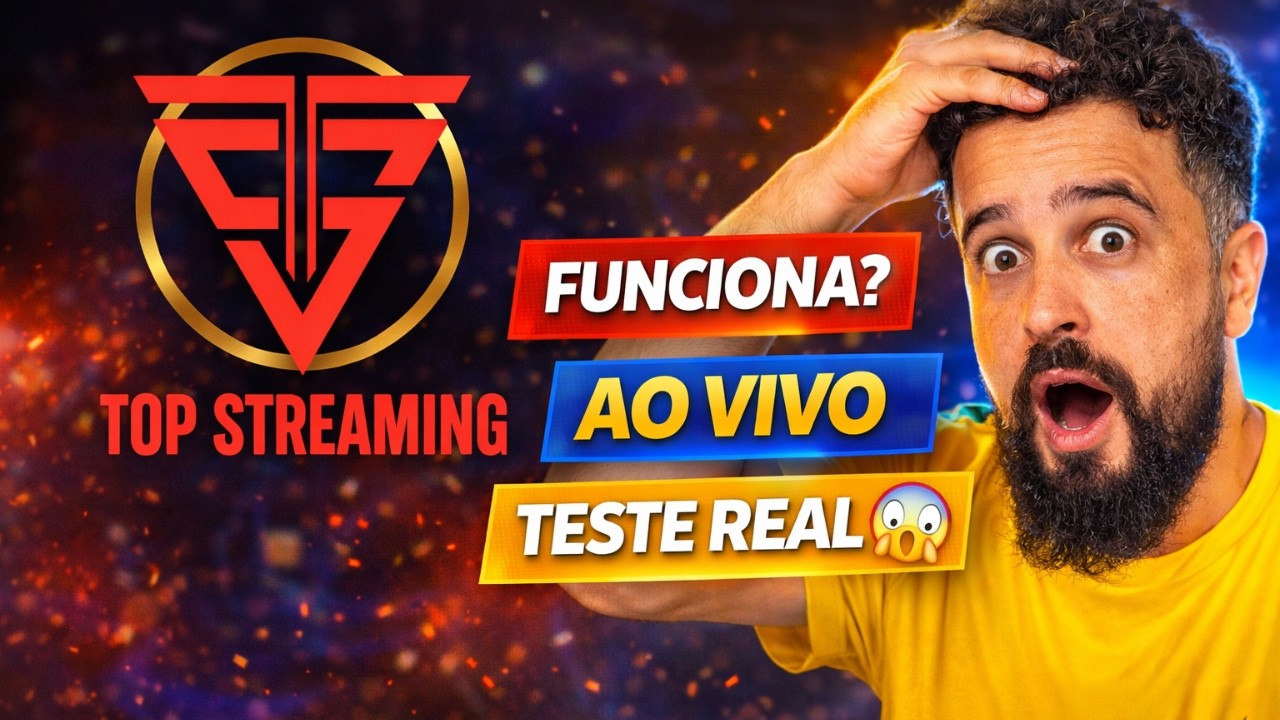 🔥TOP STREAING FUNCIONA MESMO? Testei AO VIVO! 😳