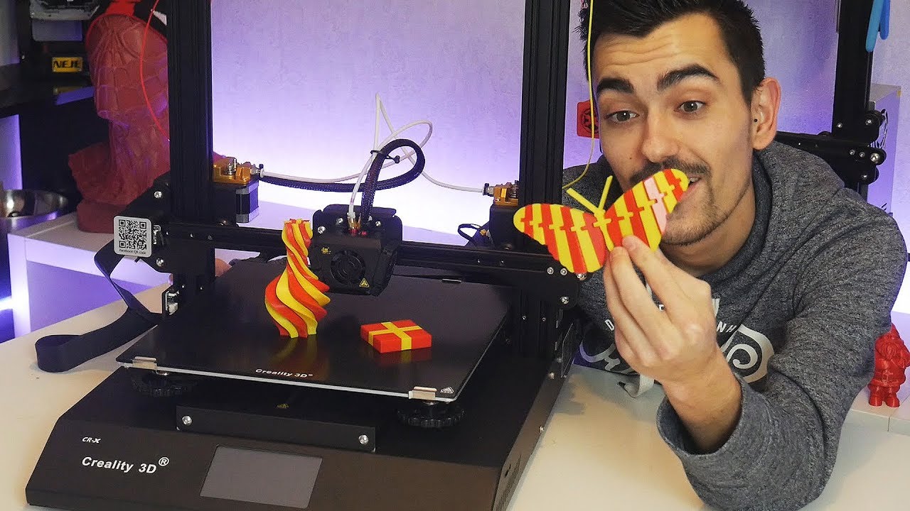 UNE IMPRIMANTE 3D DUAL COLOR (Double extrudeur) ! - Creality CR-X