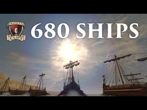 How was the largest naval battle fought? (Battle of Ecnomus, 256 BC)