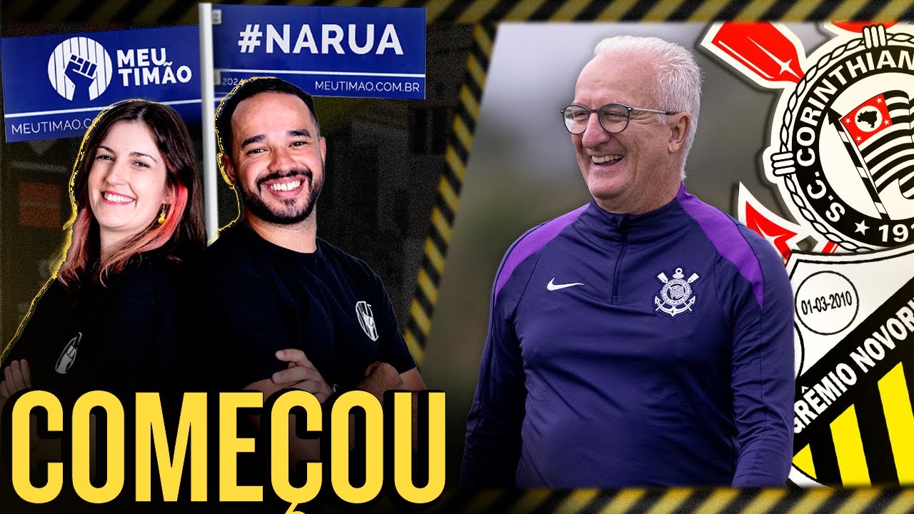 CORINTHIANS ENFRENTA NOVORIZONTINO NA ESTREIA DE DORIVAL JR | MT #NaRua