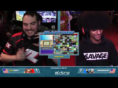 PSG Blastzone: TLOC | Dakpo (Diddy Kong) vs Grandmaster (Robin) - Winners Semis