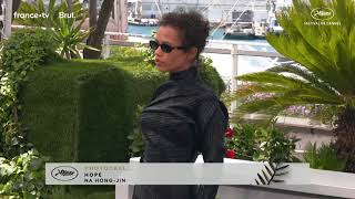 Taylor Russell attends the ‘HOPE’ photocall at the 79th Cannes Film Festival