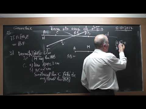 2/2 1575 Clasa 6 - Dreapta Semidreapta Plan Semiplan Mijlocul unui segment Simetricul unui punct