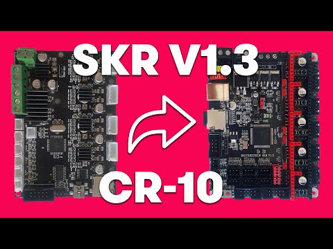 SKR V1.3 32bit control board upgrade for CR-10