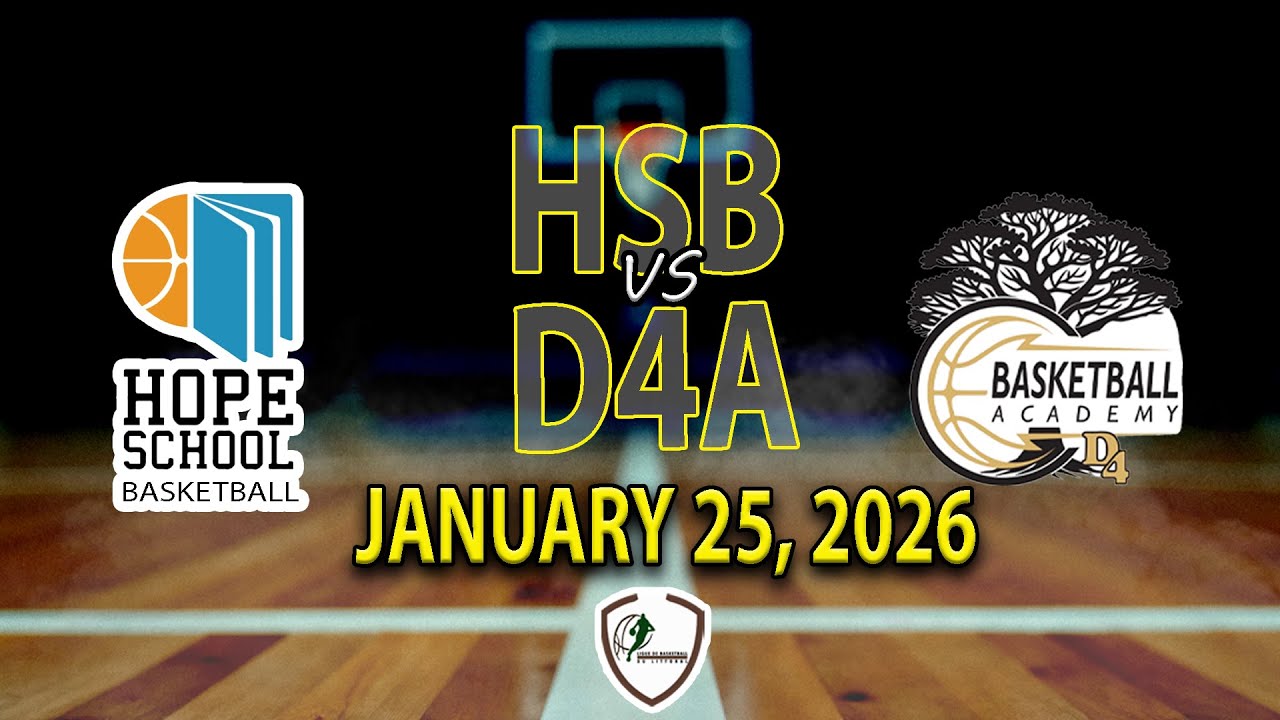 Hope School Basket vs D4 Academy — Official Game | Full Match