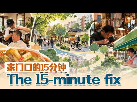 My city, my say: The 15-minute fix