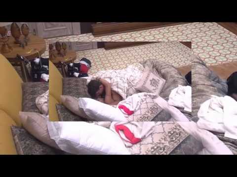 BBB 17: o clima esquentou debaixo do edredom António e mayara no bbb17