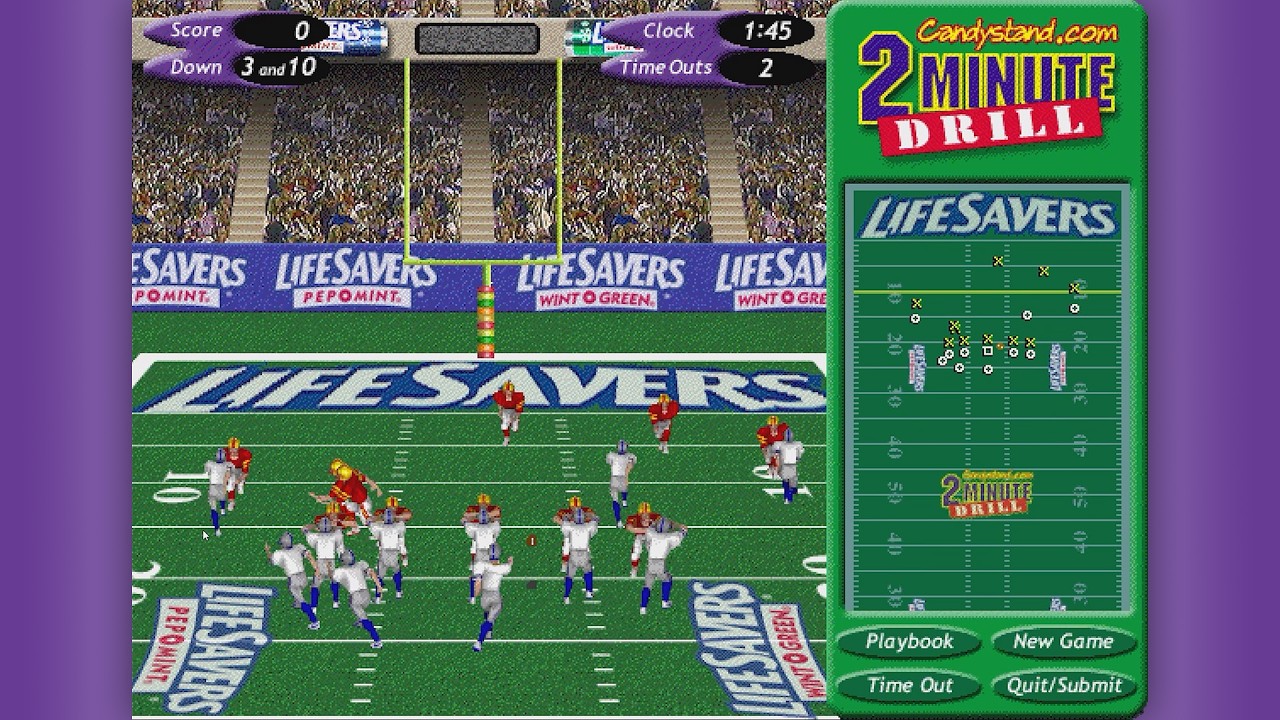 Candystand.com 2 Minute Drill (Gameplay)