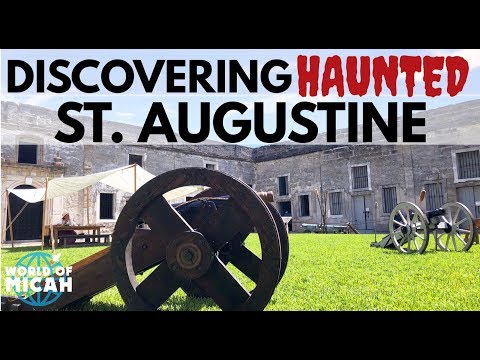 Discovering Haunted St. Augustine! Castillo De San Marcos Fort & The Old Jail! - WOM 263