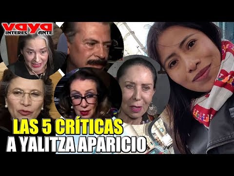 The 5 most notorious criticisms against Yalitza Aparicio.
