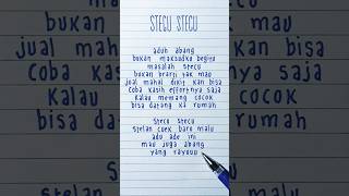 Download lagu Stecu Stecu · Faris Adam · Lyrics mp3 Download lagu Stecu Stecu · Faris Adam · Lyrics mp3