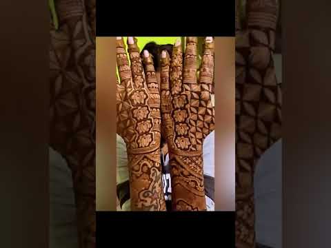engagement mehendi | full hand mehendi design | Indo western mehendi design|