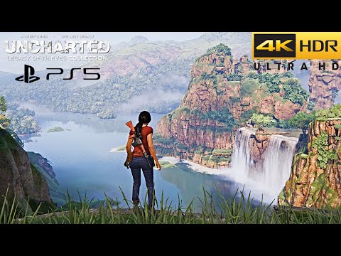 Uncharted Legacy of Thieves (PS5) HDR 4K/60FPS Gameplay | Uncharted Lost Legacy Remastered