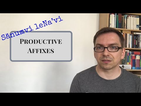 Sänumvi – Na'vi lesson: Productive Affixes