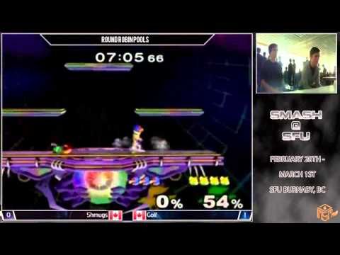 Smash @ SFU - Shmugs (Falco) vs. Golf (Fox) - Melee Pools