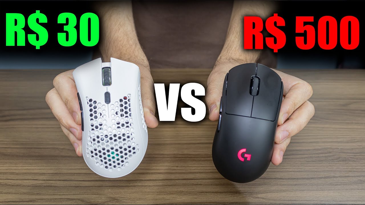 MOUSE GAMER CARO VS BARATO, O QUANTO MUDA PRA JOGAR?