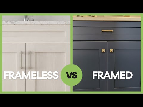 Framed vs. Frameless Cabinets: Which Style Is Right for Your Kitchen?