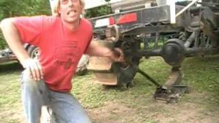 4x4 Drag Truck Corey Robison With His Heavy Metal Ford at The Good Times 4x4 Event June 7th 2009