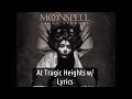 At Tragic Heights w/ Lyrics by Moonspell