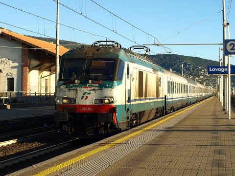 E402a.031 Sull'IC 674 Livorno C.Le - Milano C.Le in transito a Lavagna !!