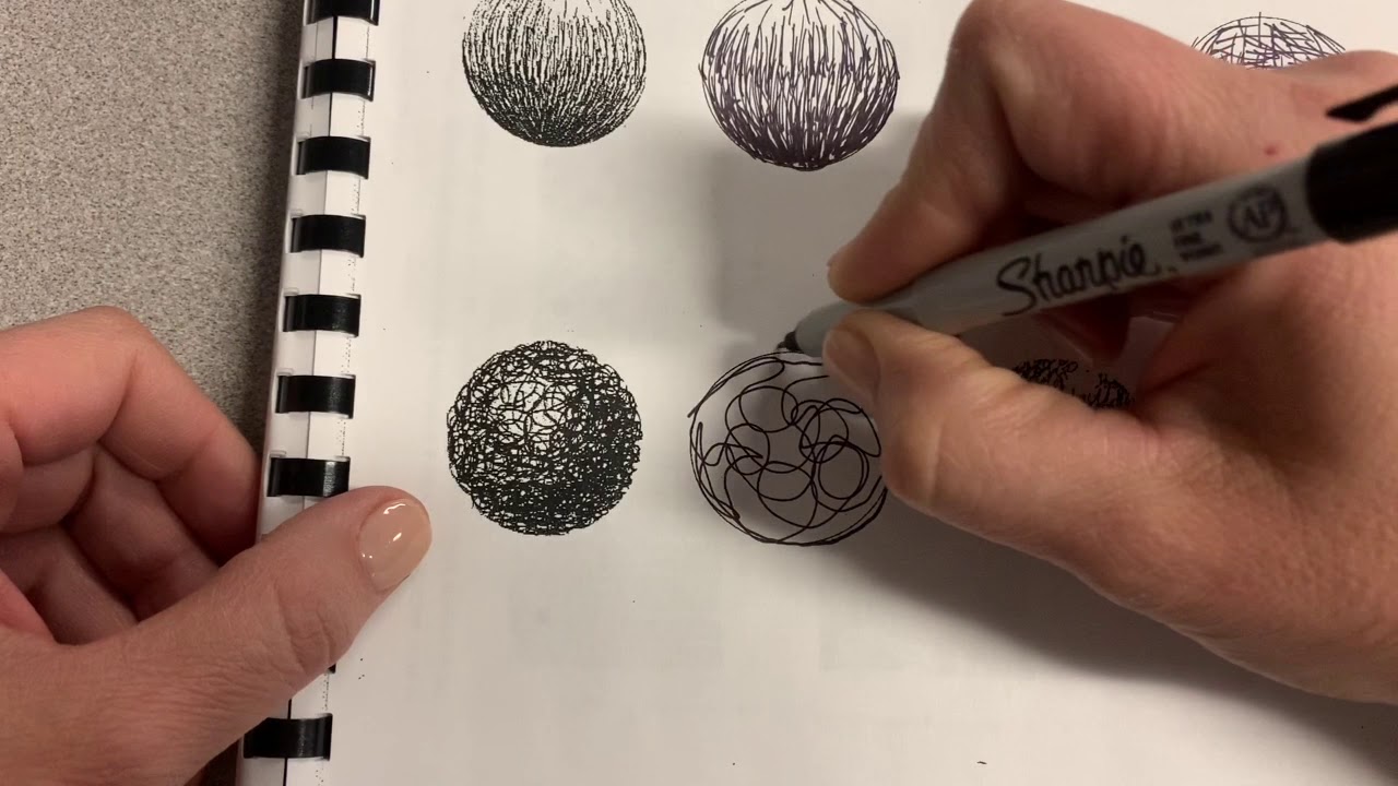 Scribble Texture Technique