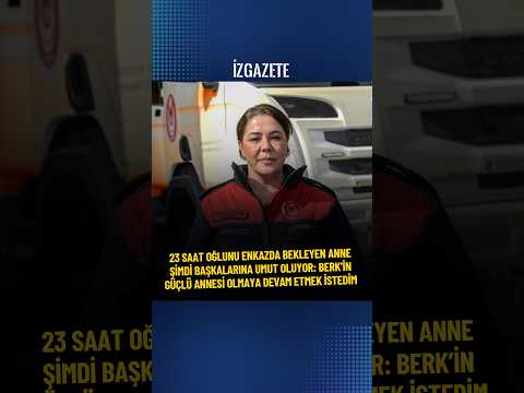 İzmir depreminin 6. yılı... 23 saat oğlunu enkazda bekleyen anne, şimdi başkalarına umut oluyor