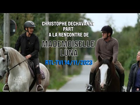 HOMMAGE: Reportage Mademoiselle Luna, animatrice et DJ Belge! ♥ [Les orages de la vie-RTL-14/11/23]