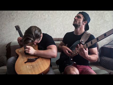 Alexandr Misko & Dmitriy Toporov - Excerpt from "Theme №5"(Bass & Guitar Duo)//Mayones Jabba Bass