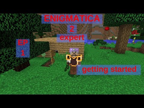 enigmatica 2 expert ep 1 getting started