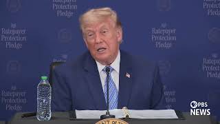 WATCH: 'You can't fight it,' Trump tells Americans about data centers moving into their communities