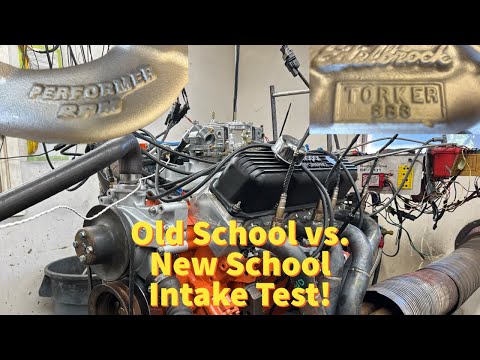 400 to 500 Stroker: Dyno Intake Testing Edelbrock Torker vs. Edelbrock Performer RPM #mopar