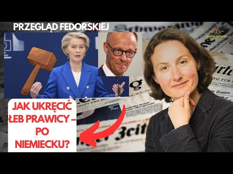 Niemiecki plan na pokonanie prawicy, niemieckie sumienie zmienne jest, niemieckie dane tylko w DE