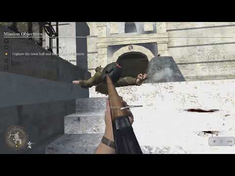 Call of Duty 2 Spanish Civil War Campaign Gameplay - "Republican Offensive"