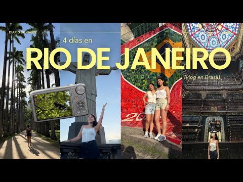4 días en RÍO DE JANEIRO 🇧🇷🏝️🐒| Cristo Redentor, caipirinhas, monos y un atardecer en las nubes!