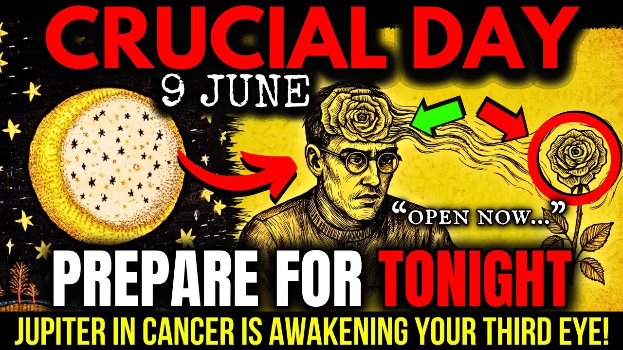 Hitting TOMORROW: Jupiter in Cancer TRIGGERS Your THIRD EYE! Prepare for Spiritual AWAKENING! 9 JUNE
