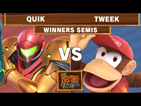 Kongo Kickoff - myR | Quik (Samus) Vs TSM | Tweek (Diddy Kong) Winners Semis - Smash Ultimate