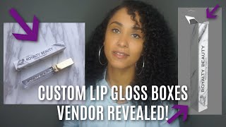 Custom Lip Gloss Boxes Vendor REVEALED!