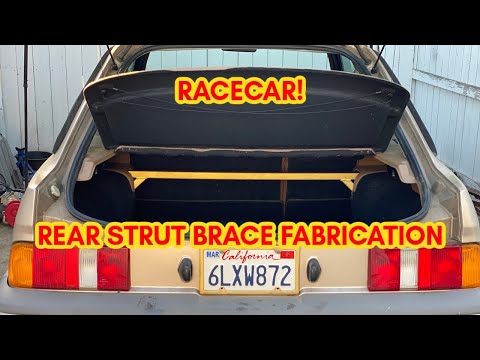 XR4TI rear strut bar install