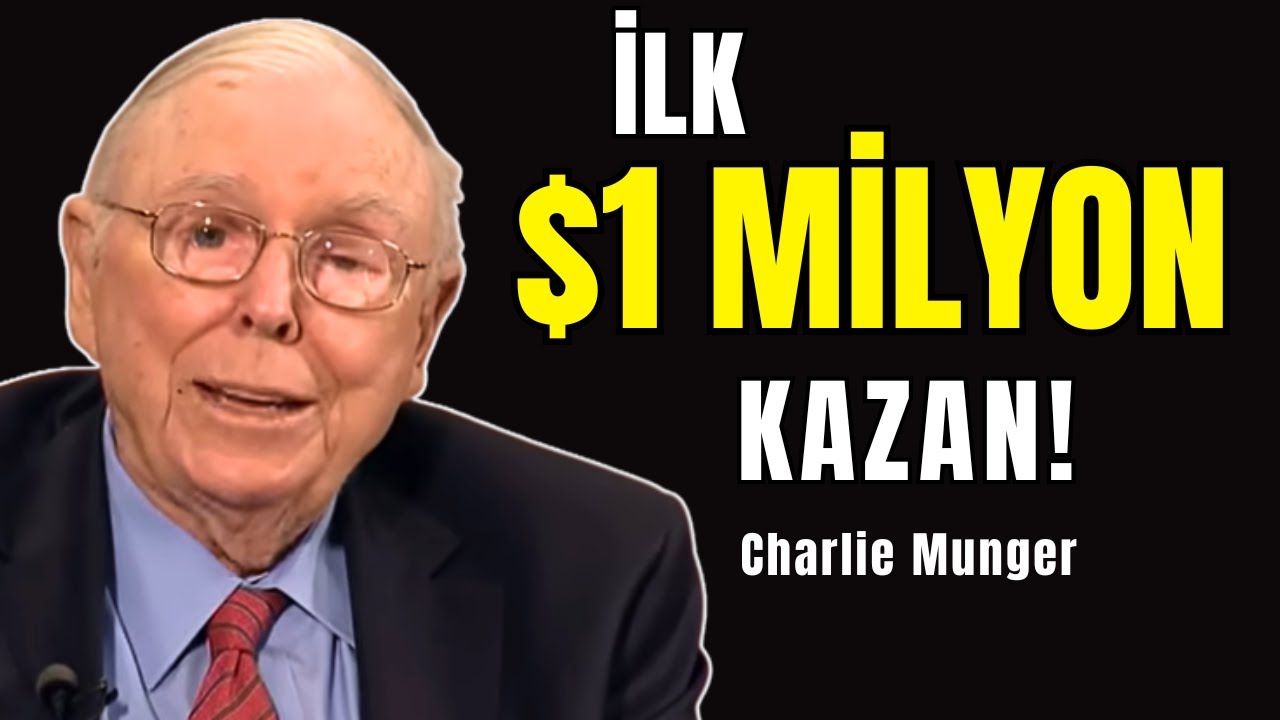 Charlie Munger’ın Konuşması: 100 Bin Doları Basit Kararlarla 1 Milyon Dolara Nasıl Dönüştürürsün