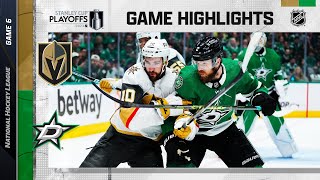 Golden Knights @ Stars; Game 6, 5/29 | NHL Playoffs 2023 | Stanley Cup Playoffs