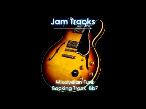 Mixolydian Funk Guitar Backing Track