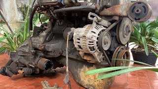 Old BMW restoration | Restoring Roadster convertible car #BMWVR 4