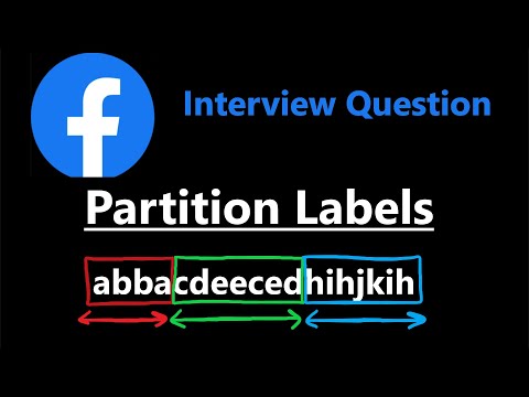 Partition Labels Leetcode 763 Python