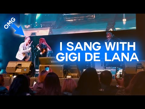 I sang with GIGI DE LANA!!! | Fly Me To The Moon! #gigidelana #ratedGIGI